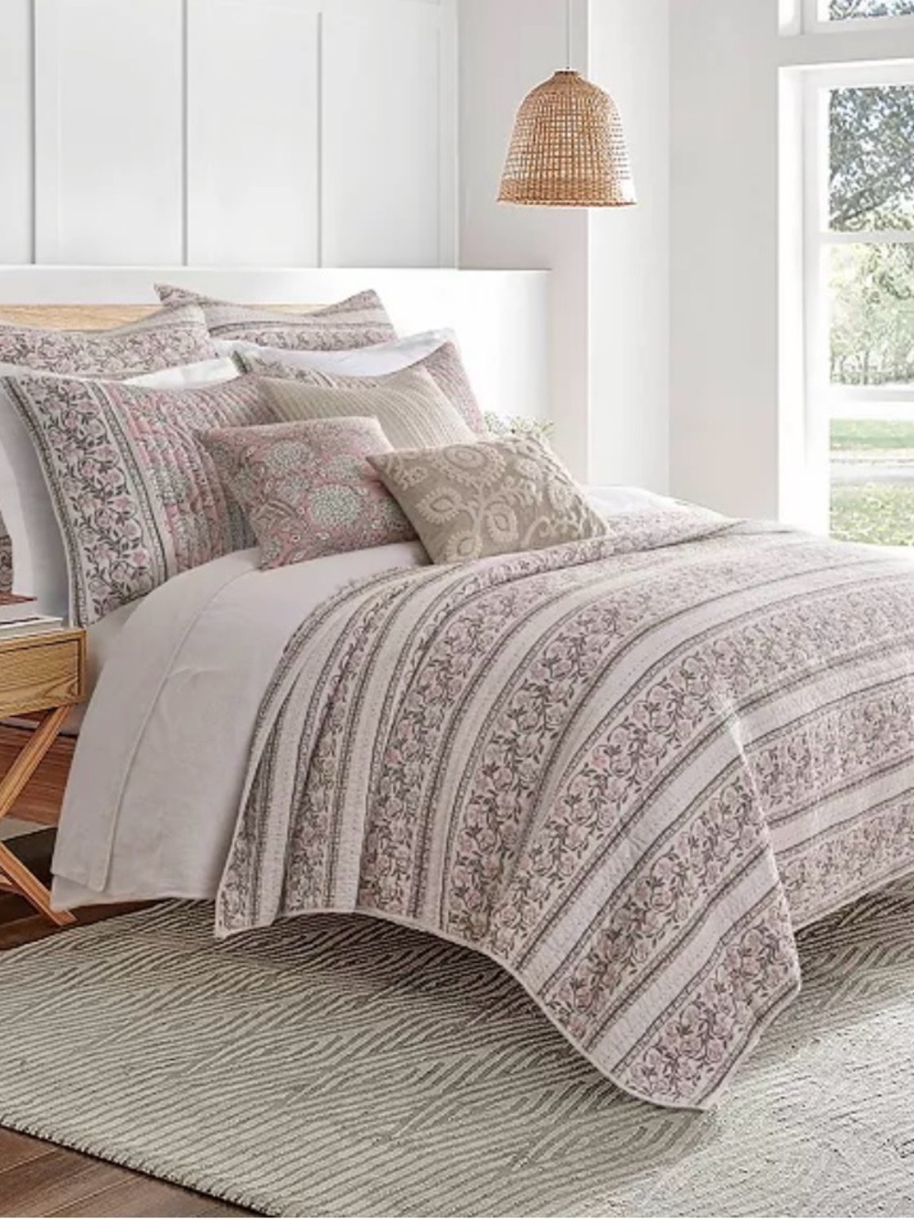 Levtex Home Adare Reversible 3-Pc. Quilt Set, King 106x92